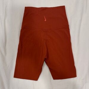 Nike Women's Deep Red Bike Shorts